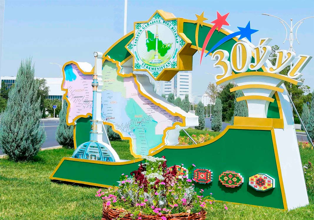 Garaşsyz Türkmenistana 30 ýyl