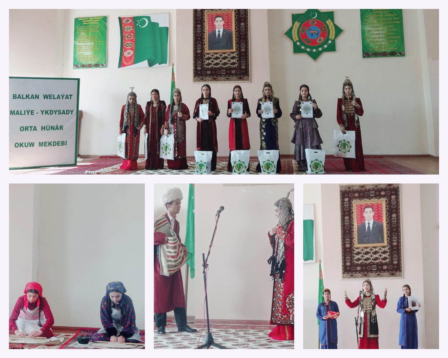 “Talyp gözeli-2024” atly gözellik bäsleşigi geçirildi.